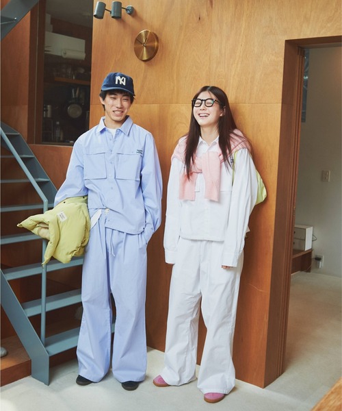 common gull products.(コモンガルプロダクツ)の「四角いパンツ(その他パンツ・レディース・ブラック/ブルー/ホワイト/パープル・MEDIUM/LARGE)」の15枚目の写真