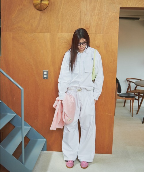 common gull products.(コモンガルプロダクツ)の「四角いパンツ(その他パンツ・レディース・ブラック/ブルー/ホワイト/パープル・MEDIUM/LARGE)」の20枚目の写真