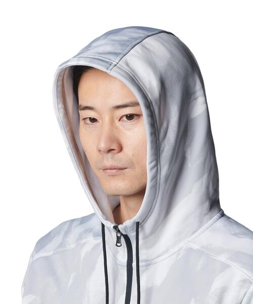 UNDER ARMOUR(アンダーアーマー)の「UAアーマーフリース ノベルティ フルジップ フーディー(トレーニング/メンズ)(スウェット・メンズ・グレー・3XL/S/M/L/XL/2XL)」の4枚目の写真