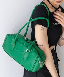 MURUA（ムルーア）の「【WEB限定商品】アウトポケットmuエンボスボストンバッグ　MR-B1302（ボストンバッグ）」