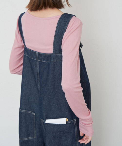 SLOBE IENA（スローブイエナ）の「ソフトコットンクルーネック（Tシャツ/カットソー・レディース・ピンク系その他/ライトグレー/ホワイト/ネイビー・FREE）」の18枚目の写真