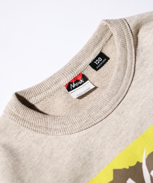 NANGA/ナンガ ECO HYBRID BOX LOGO KIDS SWEATエコハイブリットボックスロゴスウェットキッズ（スウェット）｜NANGA（ナンガ）