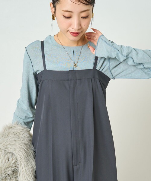 セール】限定展開 ベアトップ サロペット（サロペット
