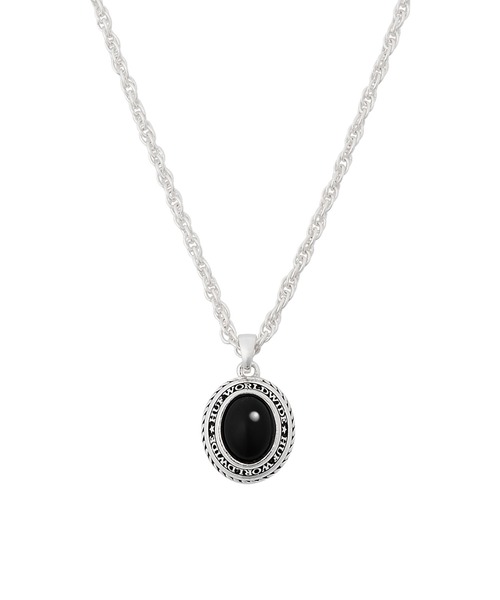 HUF(ハフ)の「OVAL STONE NECKLACE / HUF ハフ ネックレス(ネックレス・メンズ・シルバー/ゴールド・ONE SIZE)」の3枚目の写真