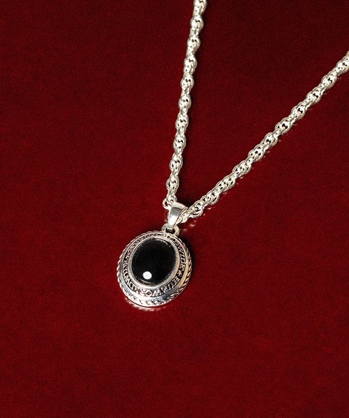 HUF(ハフ)の「OVAL STONE NECKLACE / HUF ハフ ネックレス(ネックレス・メンズ・シルバー/ゴールド・ONE SIZE)」の16枚目の写真