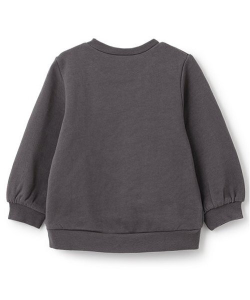 petit main（プティマイン）の「【リンク】キラキラモチーフトレーナー(キッズ)（スウェット・キッズ・アイボリー/ライトブルー/ラベンダー/チャコール・80ｃｍ/90cm/100cm/110cm/120cm/130cm）」の12枚目の写真