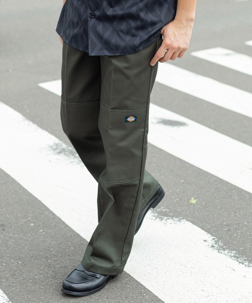 Dickies(ディッキーズ)の「【73】【Dickies/ディッキーズ】ダブルニー チノワークパンツ TCツイル アメカジ(チノパンツ・メンズ・ベージュ/ネイビー/オリーブ/ブラック/ダークブラウン/グリーン/チャコールグレー/グレー系/ブラウン系/ブラック系/カーキ系/ベージュ系・30inch/28inch/32inch/36inch/34inch)」の11枚目の写真
