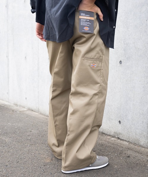 Dickies(ディッキーズ)の「【73】【Dickies/ディッキーズ】ダブルニー チノワークパンツ TCツイル アメカジ(チノパンツ・メンズ・ベージュ/ネイビー/オリーブ/ブラック/ダークブラウン/グリーン/チャコールグレー/グレー系/ブラウン系/ブラック系/カーキ系/ベージュ系・30inch/28inch/32inch/36inch/34inch)」の20枚目の写真