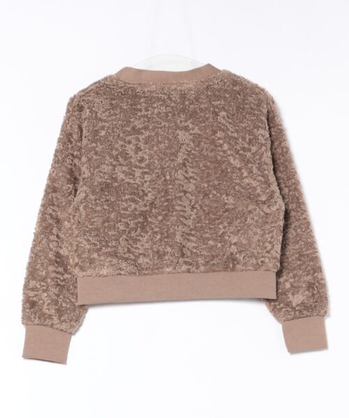 【セール】プードルファーVネックカーディガン（カーディガン/ボレロ）｜LBC（エルビーシー）