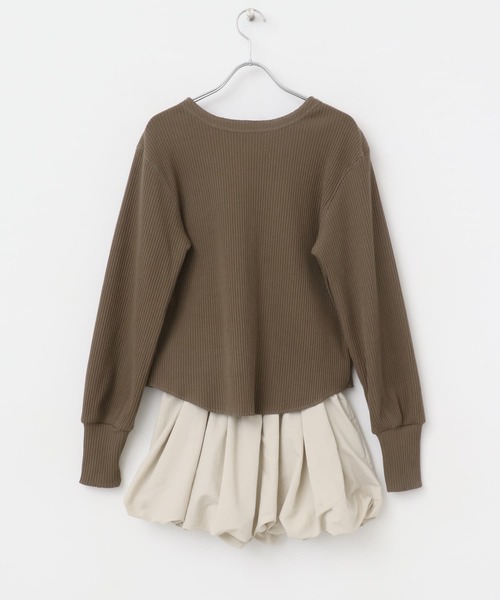 KBF(ケイビーエフ)の「バルーンパーツSETリブトップス(カーディガン/ボレロ・レディース・ホワイト系その他/ブラック/ブラウン系その他・ONE)」の17枚目の写真