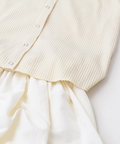 KBF(ケイビーエフ)の「バルーンパーツSETリブトップス(カーディガン/ボレロ・レディース・ホワイト系その他/ブラック/ブラウン系その他・ONE)」の22枚目の写真