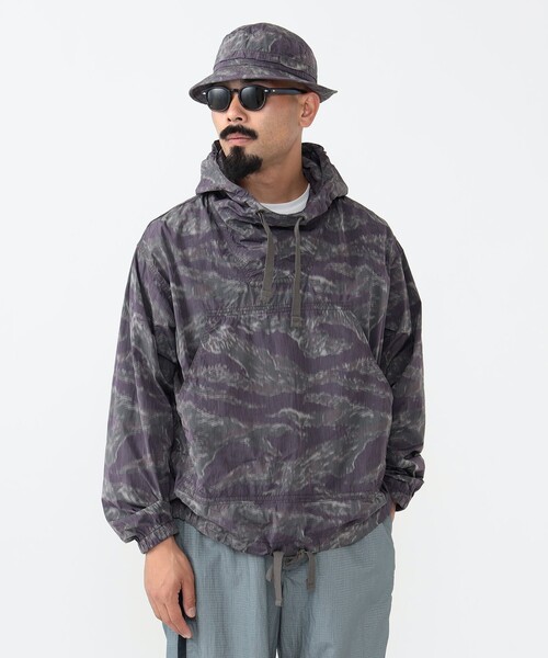 BEAMS PLUS(ビームスプラス)の「タイガーカモフラージュ ミリタリー スモック(ブルゾン・メンズ・その他・L/M/XL/S)」の4枚目の写真
