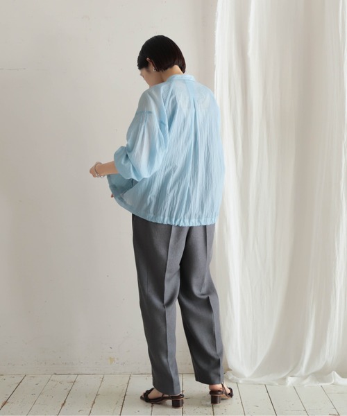 sein03 ページです シアーナイロン スタンドネックシャツブルゾン | NOMBRE IMPAIR