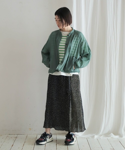 sein03 ページです シアーナイロン スタンドネックシャツブルゾン | NOMBRE IMPAIR