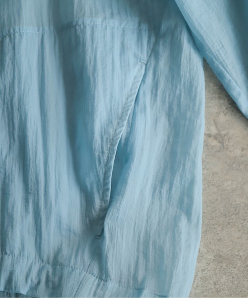 シアーナイロン スタンドネックシャツブルゾン | NOMBRE IMPAIR