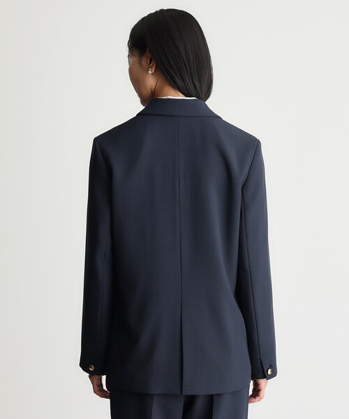 THE SHOP TK （ザ ショップ ティーケー ）の「【ONOFF活躍／セレモニー／通勤】CAVIAN Wブレストジャケット／洗える（テーラードジャケット・レディース・チャコールグレー/ネイビー・11/13/12）」の17枚目の写真