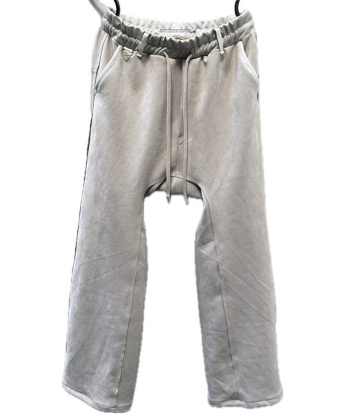 FranCisT_MOR.K.S.（フランシストモークス）の「FranCisT_MOR.K.S./フランシスト モークス/HI-TENSION FAKE SUEDE SARUEL WIDE PANTS/MB3107（その他パンツ・メンズ・ブラック/オフホワイト/オリーブ/ネイビー・2/3/4）」の2枚目の写真