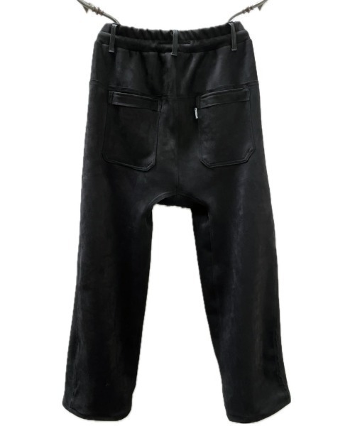 FranCisT_MOR.K.S.（フランシストモークス）の「FranCisT_MOR.K.S./フランシスト モークス/HI-TENSION FAKE SUEDE SARUEL WIDE PANTS/MB3107（その他パンツ・メンズ・ブラック/オフホワイト/オリーブ/ネイビー・2/3/4）」の8枚目の写真