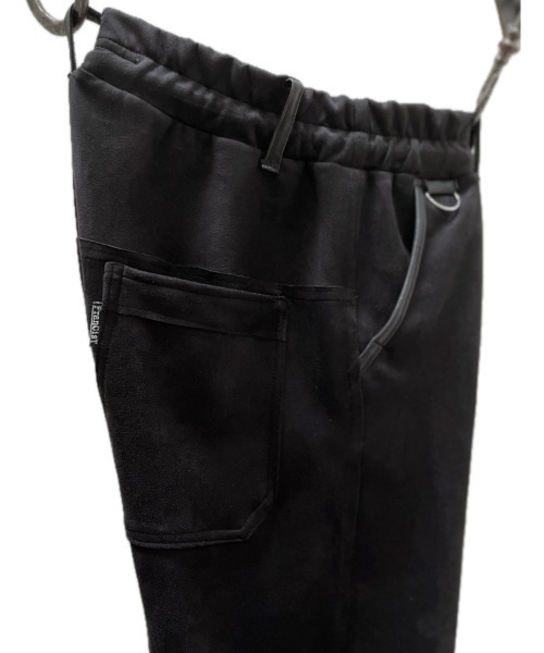 FranCisT_MOR.K.S.（フランシストモークス）の「FranCisT_MOR.K.S./フランシスト モークス/HI-TENSION FAKE SUEDE SARUEL WIDE PANTS/MB3107（その他パンツ・メンズ・ブラック/オフホワイト/オリーブ/ネイビー・2/3/4）」の6枚目の写真