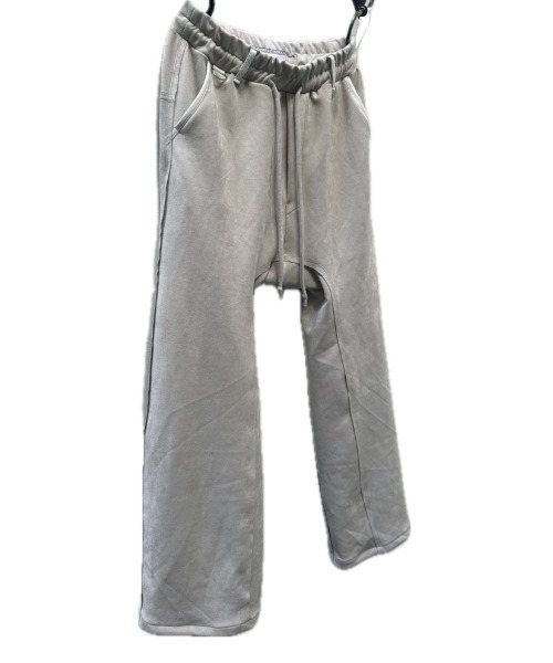 FranCisT_MOR.K.S.（フランシストモークス）の「FranCisT_MOR.K.S./フランシスト モークス/HI-TENSION FAKE SUEDE SARUEL WIDE PANTS/MB3107（その他パンツ・メンズ・ブラック/オフホワイト/オリーブ/ネイビー・2/3/4）」の9枚目の写真