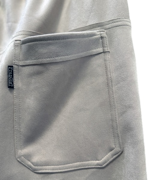 FranCisT_MOR.K.S.（フランシストモークス）の「FranCisT_MOR.K.S./フランシスト モークス/HI-TENSION FAKE SUEDE SARUEL WIDE PANTS/MB3107（その他パンツ・メンズ・ブラック/オフホワイト/オリーブ/ネイビー・2/3/4）」の11枚目の写真