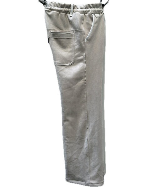 FranCisT_MOR.K.S.（フランシストモークス）の「FranCisT_MOR.K.S./フランシスト モークス/HI-TENSION FAKE SUEDE SARUEL WIDE PANTS/MB3107（その他パンツ・メンズ・ブラック/オフホワイト/オリーブ/ネイビー・2/3/4）」の12枚目の写真
