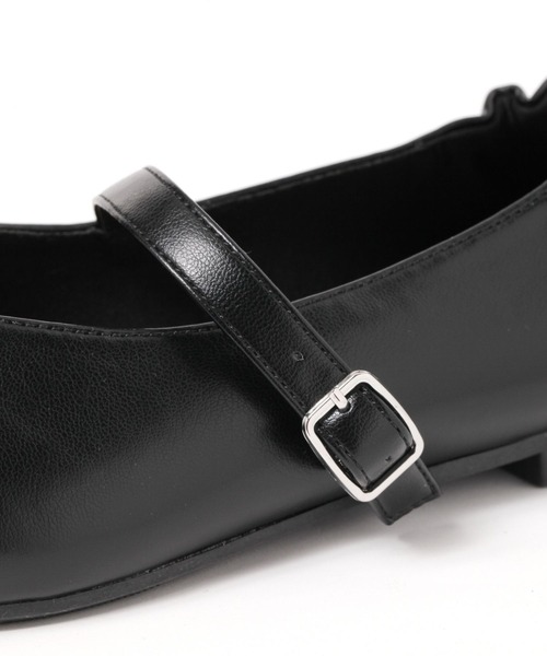 LAKOLE(ラコレ)の「【卒入式/オケージョンにも】ポインテッドギャザーストラップパンプス / 286522(パンプス・レディース・ブラック/シルバー・SMALL/MEDIUM/LARGE)」の13枚目の写真