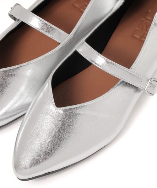 LAKOLE(ラコレ)の「【卒入式/オケージョンにも】ポインテッドギャザーストラップパンプス / 286522(パンプス・レディース・ブラック/シルバー・SMALL/MEDIUM/LARGE)」の16枚目の写真