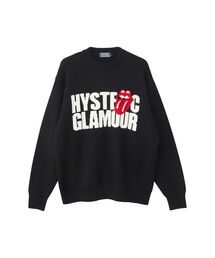 HYSTERIC GLAMOUR | THE ROLLING STONES/HYSTERIC LOGO&TONGUE編込 セーター(ニット/セーター)
