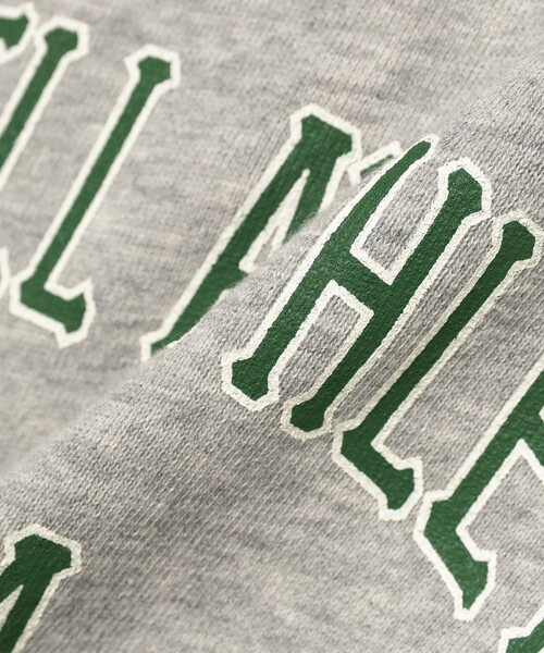 Russell Athletic（ラッセルアスレティック）の「【別注】RUSSELL ATHLETIC / ショートスリーブ スウェット 2025SS（110～140cm）（スウェット・キッズ・ライトグレー/ネイビー・120/140/130/110）」の7枚目の写真