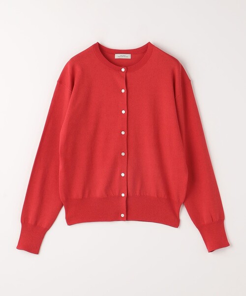 カーディガン ドラキー クルーネック ニット カーディガン レディース UNITED ARROWS green label relaxing ドラキー クルーネック