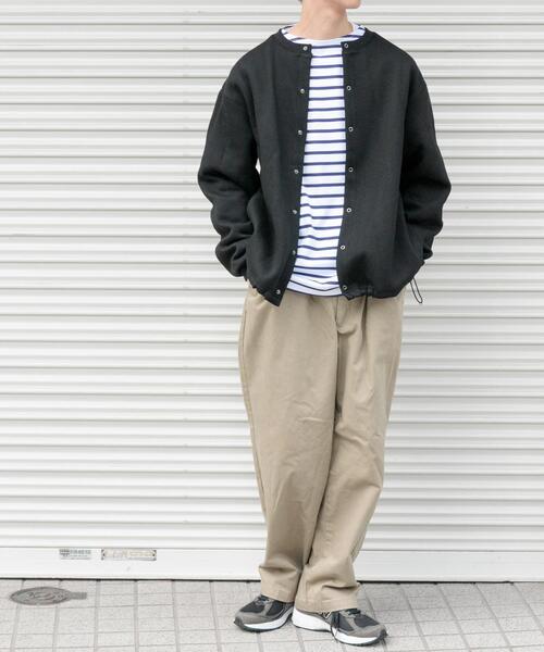 FORK&SPOON（フォークアンドスプーン）の「『ユニセックス』FORK&SPOON　ボートネックボーダー（Tシャツ/カットソー・メンズ・イエロー系その他/ブルー系その他/グリーン系その他/グレー系その他・4/3/5）」の12枚目の写真