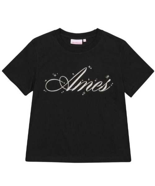 tシャツ A'GEM/9 × .kom 「AMESWORLDWIDE/アメスワールドワイド」 AMES APPLIQUE TEE/アメスアップリケTE A'GEM/9 × .kom 『AMESWORLDWIDE/アメスワールドワイド』 AMES