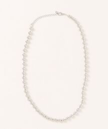 m.f.editorial（エムエフエディトリアル）の「【ショートネックレス】m.f.エディトリアル レディース シルバーボール ショートネックレス（ネックレス）」