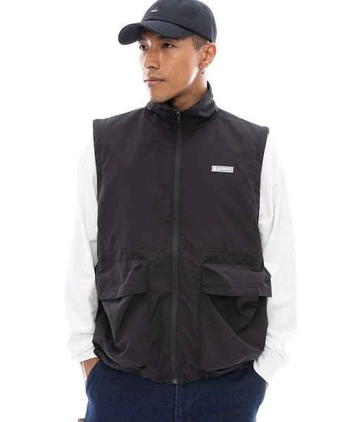 ELEMENT（エレメント）の「ELEMENT メンズ 2WAY ALPHA JACKET ジャケット 【2025年春夏モデル】/エレメント撥水ナイロンジャケット（ブルゾン・メンズ・グレー/ブラック・MEDIUM/LARGE/X-LARGE）」の10枚目の写真