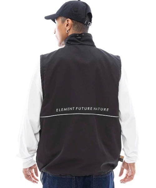 ELEMENT（エレメント）の「ELEMENT メンズ 2WAY ALPHA JACKET ジャケット 【2025年春夏モデル】/エレメント撥水ナイロンジャケット（ブルゾン・メンズ・グレー/ブラック・MEDIUM/LARGE/X-LARGE）」の12枚目の写真
