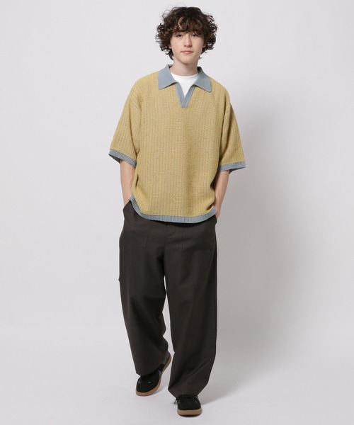 niko and...(ニコアンド)の「シャンブレーベイカーパンツ(その他パンツ・メンズ・チャコール/カーキ・MEDIUM/LARGE)」の13枚目の写真