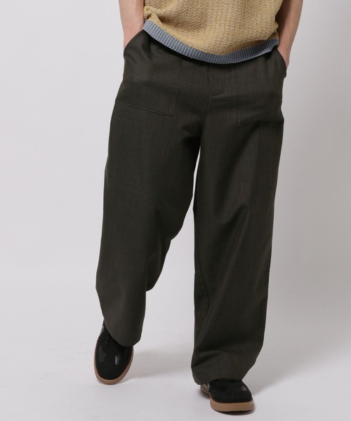 niko and...(ニコアンド)の「シャンブレーベイカーパンツ(その他パンツ・メンズ・チャコール/カーキ・MEDIUM/LARGE)」の15枚目の写真