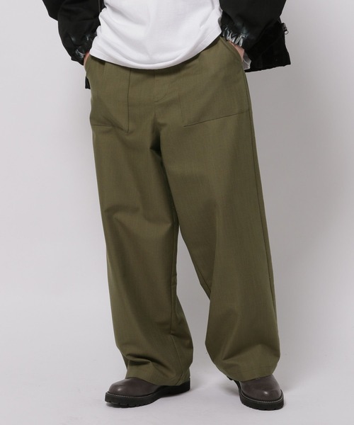 niko and...(ニコアンド)の「シャンブレーベイカーパンツ(その他パンツ・メンズ・チャコール/カーキ・MEDIUM/LARGE)」の19枚目の写真