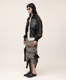 ラインヴァンド LEINWANDE Nylon Cropped Jacket ラインヴァンド LEINWANDE Nylon Cropped Jacket ラインヴァンド