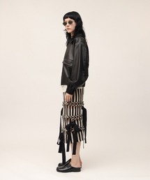 ラインヴァンド LEINWANDE Nylon Cropped Jacket ラインヴァンド LEINWANDE Nylon Cropped Jacket