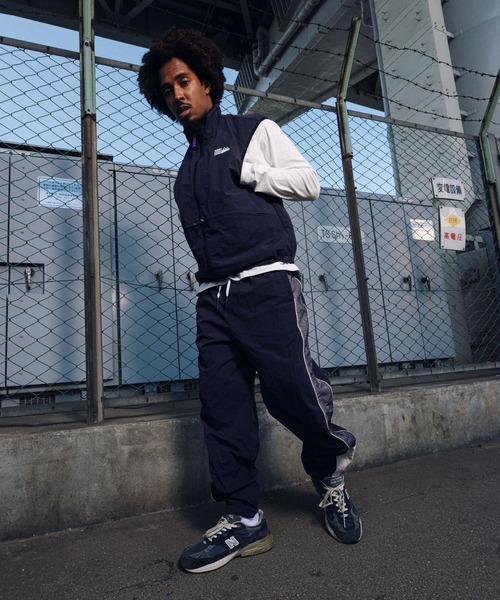 FIRST DOWN(ファーストダウン)の「タスランナイロン トラックパンツ(その他パンツ・メンズ・ブラック/レオパード/ネイビー・XL/L/M)」の21枚目の写真