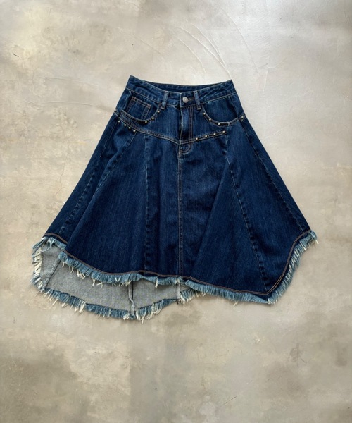 【Dorothee Schumacher】デニムラブデニムミディスカート Dorothee Schumacher Denim Love ジーンズ | ブルー | FARFETCH JP