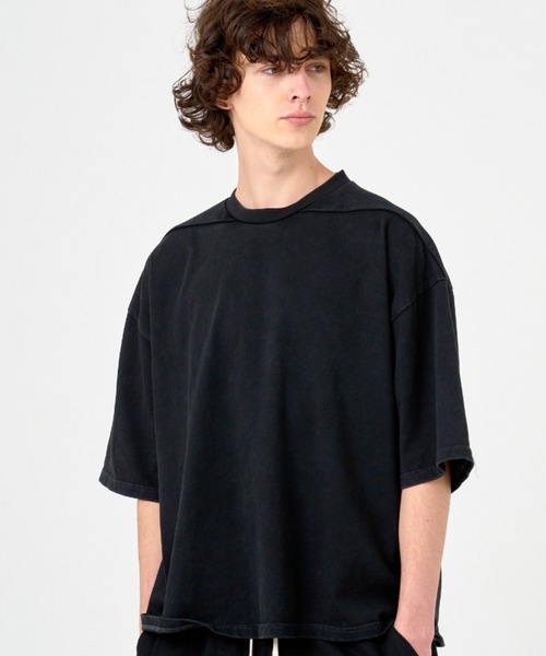 ANDRAP（アンドラップ）の「ANDRAP/アンドラップ/S/S T-SHIRT/Tシャツ（Tシャツ/カットソー・メンズ・グレー/ブラック/ホワイト・M/L/XL）」の2枚目の写真