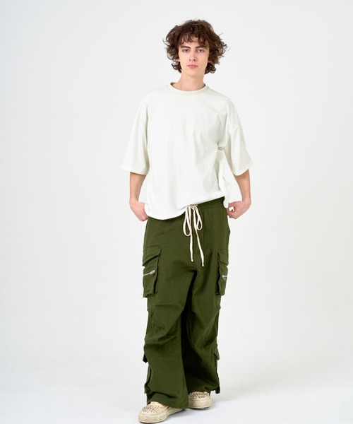 ANDRAP（アンドラップ）の「ANDRAP/アンドラップ/S/S T-SHIRT/Tシャツ（Tシャツ/カットソー・メンズ・グレー/ブラック/ホワイト・M/L/XL）」の8枚目の写真