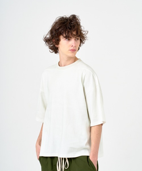 ANDRAP（アンドラップ）の「ANDRAP/アンドラップ/S/S T-SHIRT/Tシャツ（Tシャツ/カットソー・メンズ・グレー/ブラック/ホワイト・M/L/XL）」の5枚目の写真