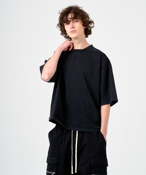 ANDRAP（アンドラップ）の「ANDRAP/アンドラップ/S/S T-SHIRT/Tシャツ（Tシャツ/カットソー・メンズ・グレー/ブラック/ホワイト・M/L/XL）」の16枚目の写真