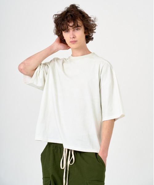 ANDRAP（アンドラップ）の「ANDRAP/アンドラップ/S/S T-SHIRT/Tシャツ（Tシャツ/カットソー・メンズ・グレー/ブラック/ホワイト・M/L/XL）」の6枚目の写真