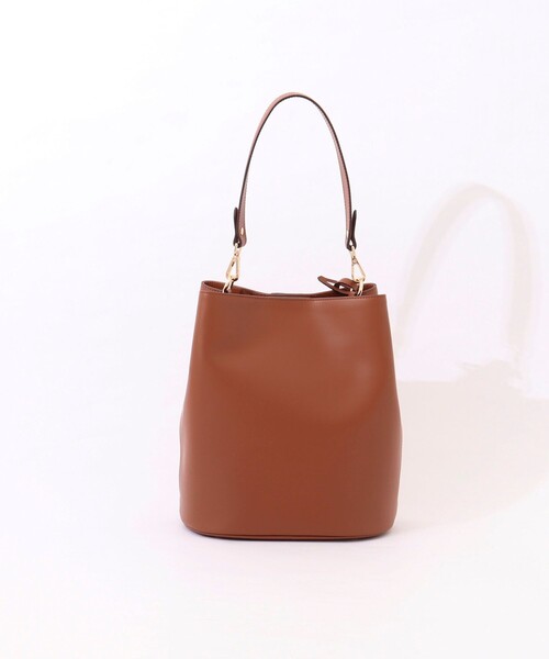 GIANNI NOTARO（ジャンニノターロ）の「【GIANNI NOTARO/ジャンニノターロ】ワンハンドルパネルバッグ（ショルダーバッグ・レディース・ホワイト系その他2/ブラウン・FREE）」の20枚目の写真