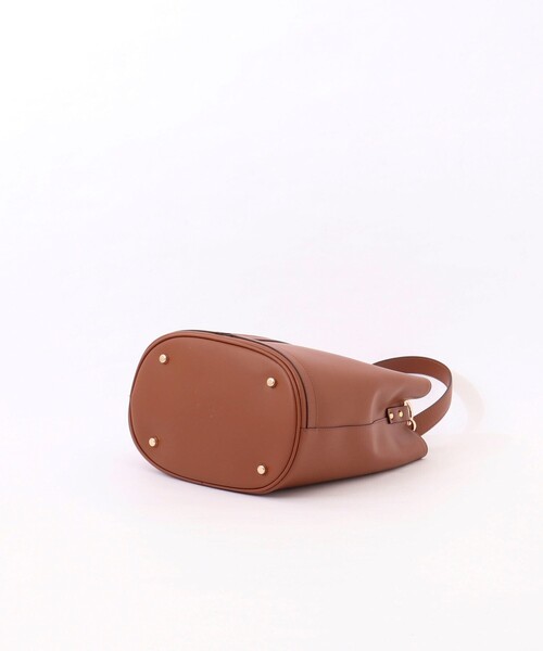 GIANNI NOTARO（ジャンニノターロ）の「【GIANNI NOTARO/ジャンニノターロ】ワンハンドルパネルバッグ（ショルダーバッグ・レディース・ホワイト系その他2/ブラウン・FREE）」の22枚目の写真